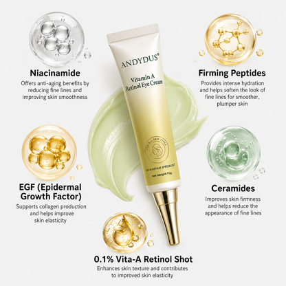 Last Day Promotion 50% OFF：Andydus® Vitamin A Retinol Eye cream