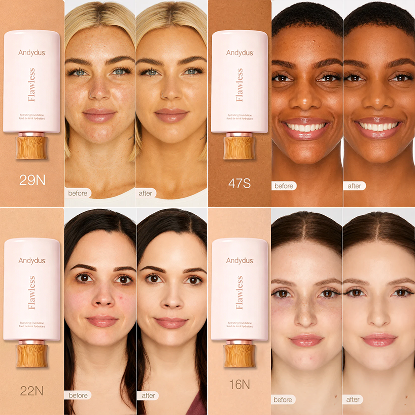 Timeless Hydrating Serum Foundation + Brush