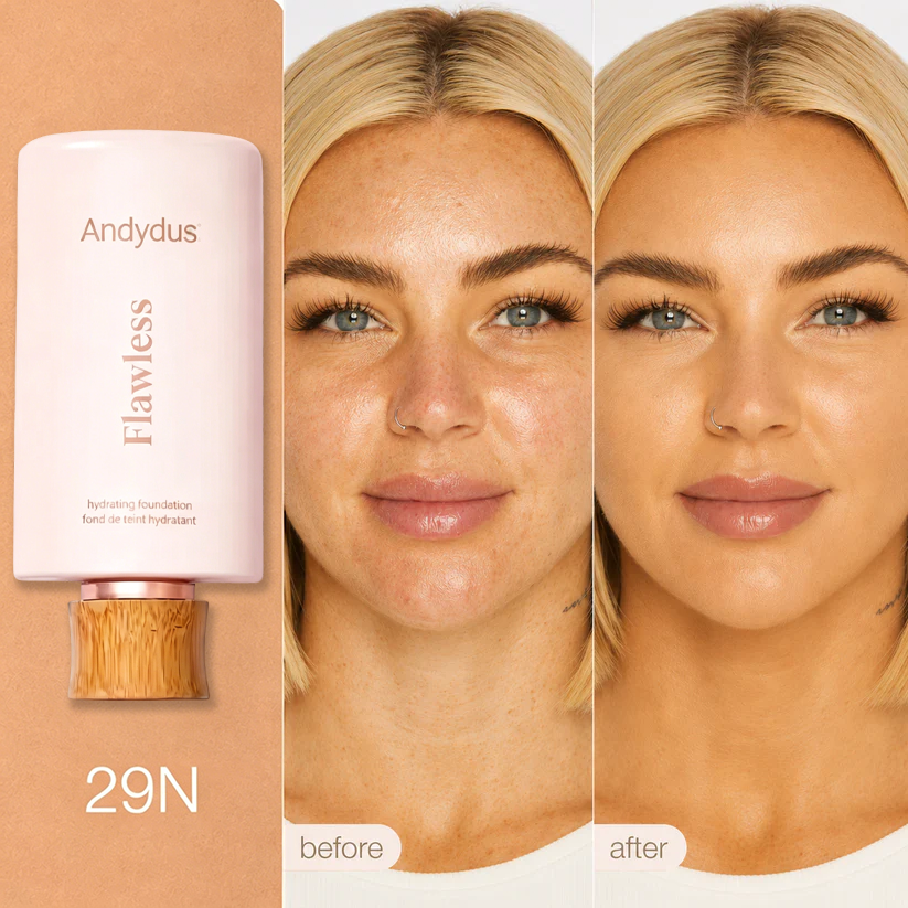 Timeless Hydrating Serum Foundation + Brush