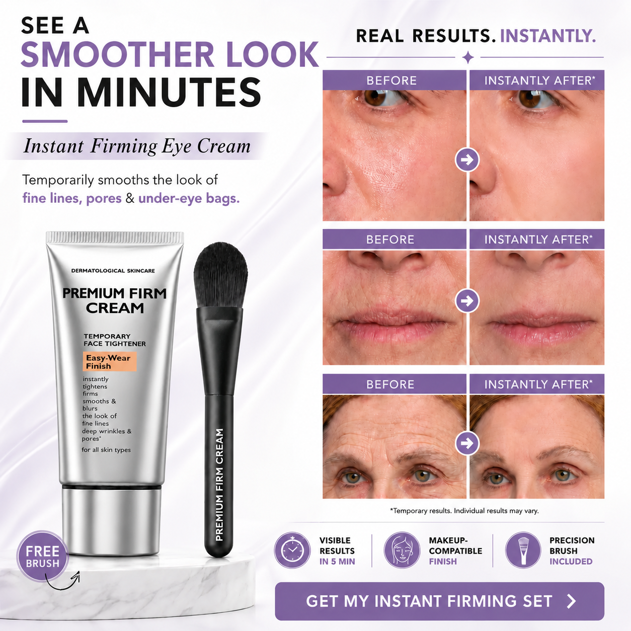 Instant Firm Face Tightener——Look 10 Years Younger In Minutes