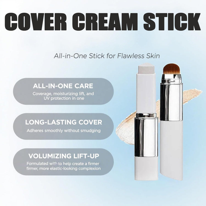 🎉BUY 1 GET 1 FREE🎉Color-Changing Foundation Stick with Collagen Capsules - Dual-Ended with Detachable Brush